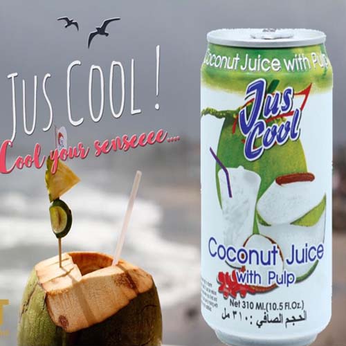 Jus Cool Coconut Juice - 310 ml